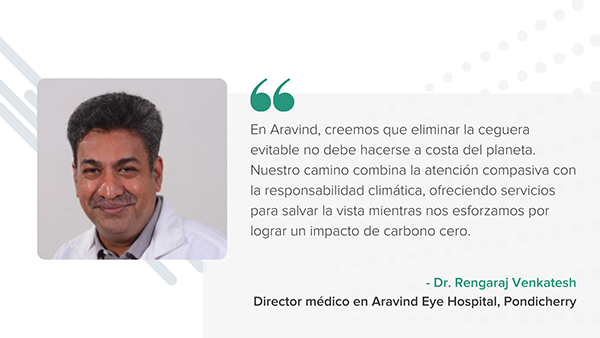 Desafío de la salud por el clima - 10 años - Dr. Rengaraj Venkatesh