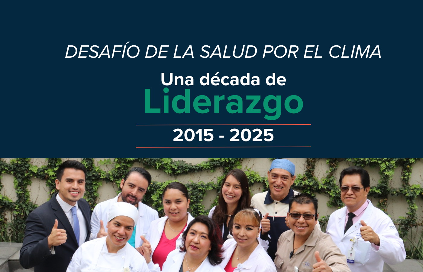 Cuadernillo 10 Años Desafíio de la salud por el clima