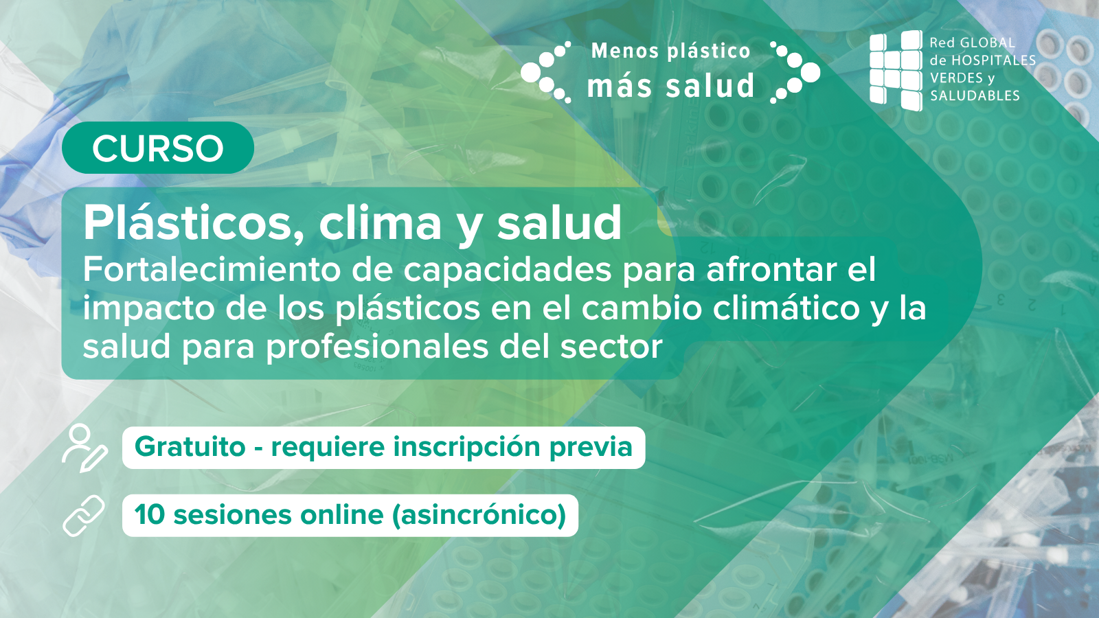 Curso plásticos, clima y salud