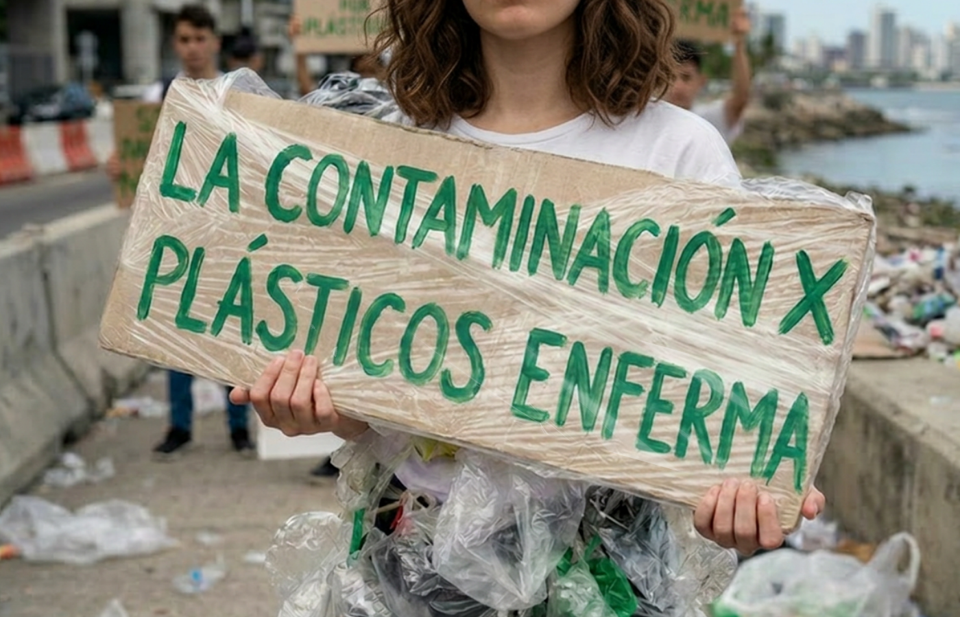 La contaminación por plásticos enferma