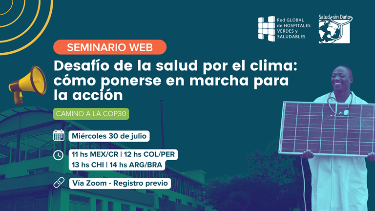 Desafío de la salud por el clima: cómo ponerse en marcha para la acción