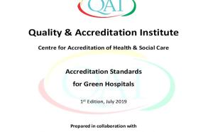 National Green Hospital Standards developed by QAI & H.E.L.P.