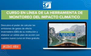 Curso en línea sobre la herramienta de monitoreo del impacto climático