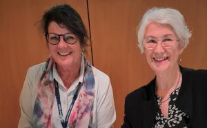 Christine Garsden and Sue Cooke