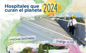 Tapa del Informe Hospitales que curan el planeta 2024